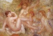 renoir, Variation of The Bather